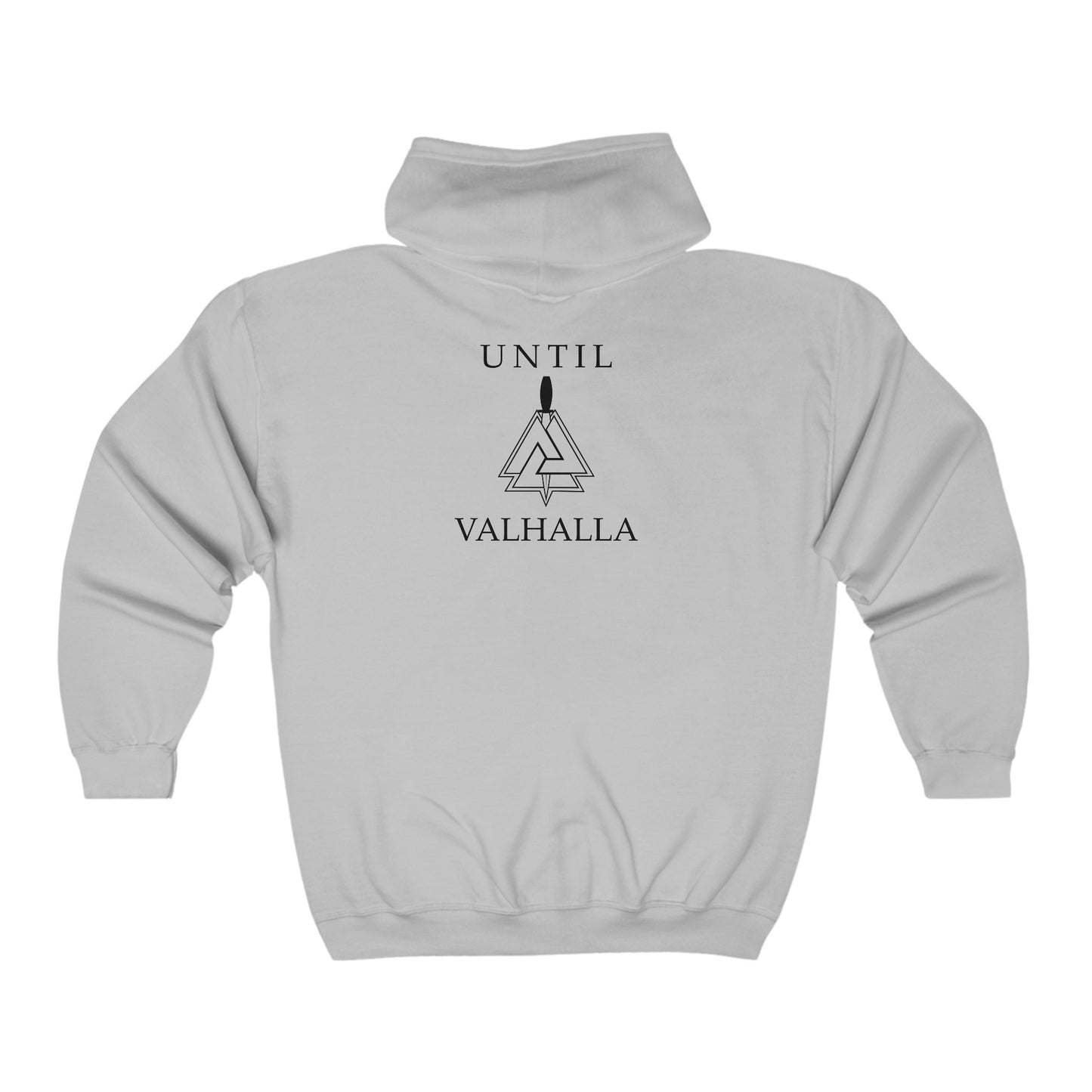 Until Valhalla Zip Hoodie