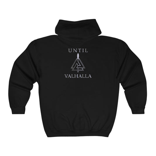 Until Valhalla Zip Hoodie